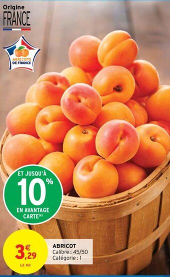 Intermarché Hyper Abricot offre