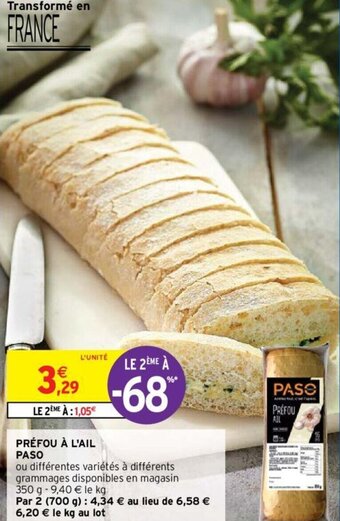 Intermarché Hyper Préfou à l'Ail Paso offre