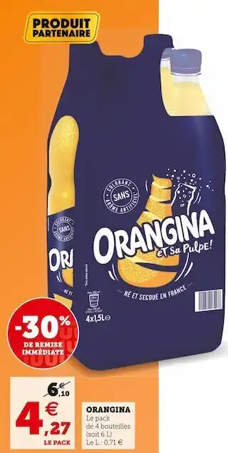 U Express Orangina orangina offre