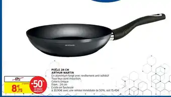 Intermarché Hyper Arthur Martin Poêle 24 CM offre