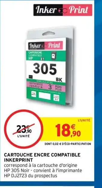 Inker Print Cartouche Encre Compatible