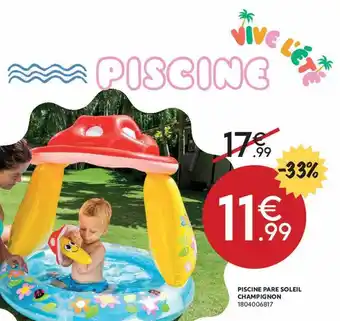 Piscine Pare Soleil Champignon