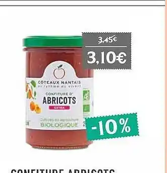 Naturalia Confiture Abricots offre