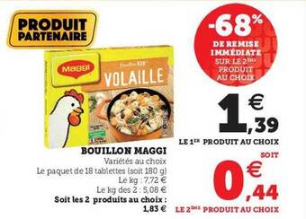 U Express Bouillon Maggi offre