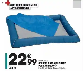 ALDI Supercrack Coussin Rafraichissant Pour Animaux offre