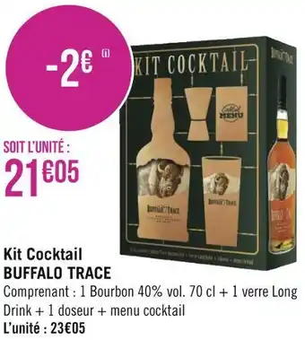 Buffalo trace kit cocktail