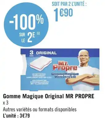Mr propre gomme magique original