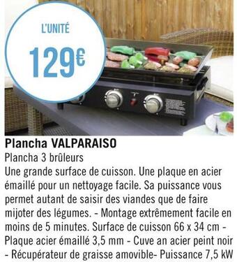 Valparaiso plancha
