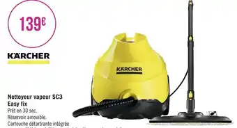 Géant Casino Kärcher nettoyeur vapeur sc3 easy fix offre