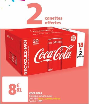 Auchan Coca cola offre