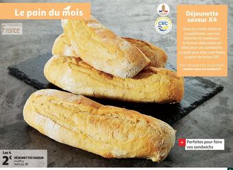 Auchan Déjeunettes saveur offre