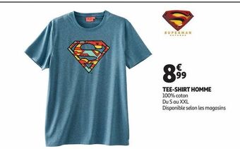 Auchan Tee-shirt homme offre