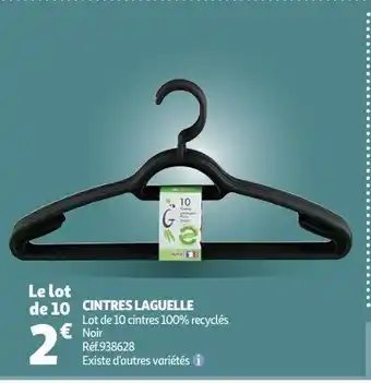 Auchan Cintres laguelle le lot de 10 offre