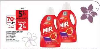 Auchan Lessive spécialiste mir offre