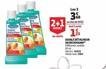 Auchan Diable détacheur dr beckmann offre
