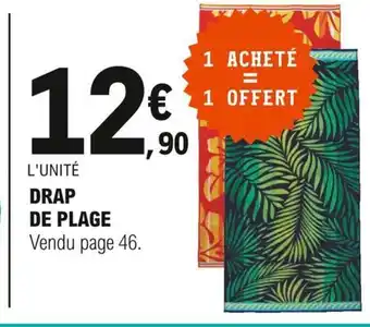 E.Leclerc Drap de Plage offre