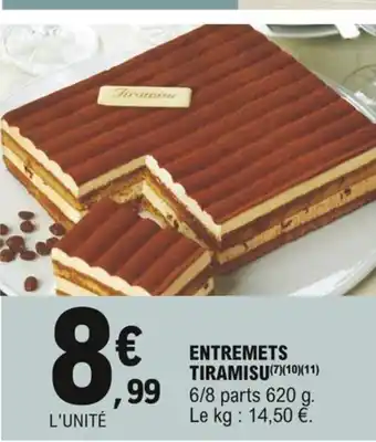 E.Leclerc Entremets Tiramisu offre