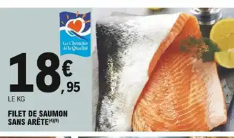 E.Leclerc Filet de Saumon Sans Arête offre