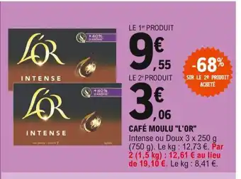 E.Leclerc L'Or Café Moulu offre