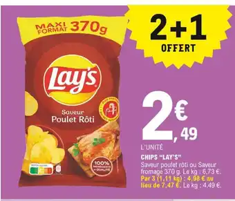 E.Leclerc Chips Lay's offre