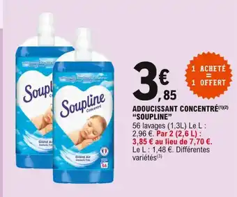 E.Leclerc Soupline Adoucissant Concentré offre