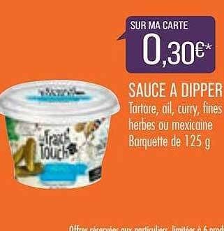 Match Sauce à Dipper offre