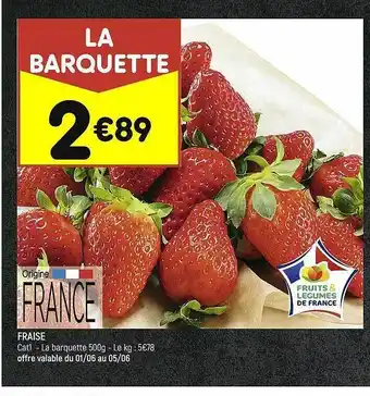 Leader Price Fraise offre