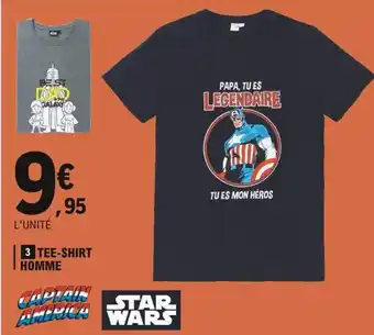E.Leclerc STAR WARS tee-shirt homme offre