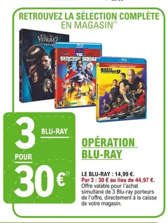 E.Leclerc LE BLU-RAY offre