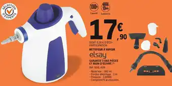 E.Leclerc ELSAY nettoyeur à vapeur offre