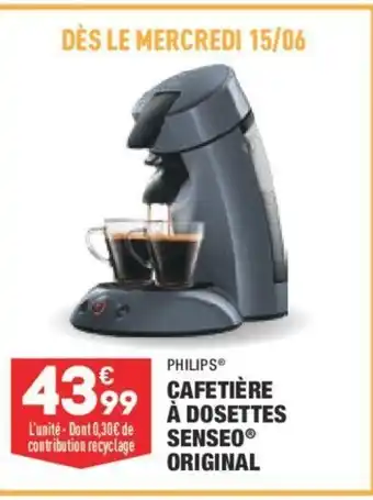 ALDI Cafretière à Dosettes Senseo Original offre