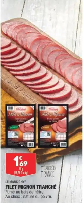 ALDI Le Marsigny Filet Mignon Tranché offre