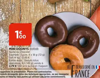 Bi1 Mini Donuts offre