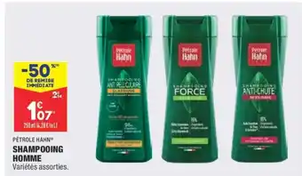 ALDI Pétrole Hahn Shampooing Homme offre