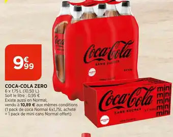 Bi1 Coca-Cola Zero offre