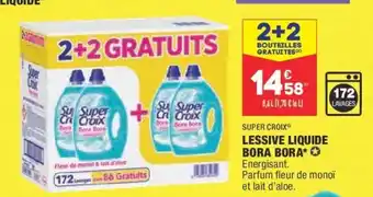 ALDI Super Croix Lessive Liquide Bora Bora offre