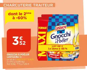 Bi1 Gnocchi à Poêler Lustucru offre