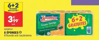 ALDI Spontex 8 Éponges offre
