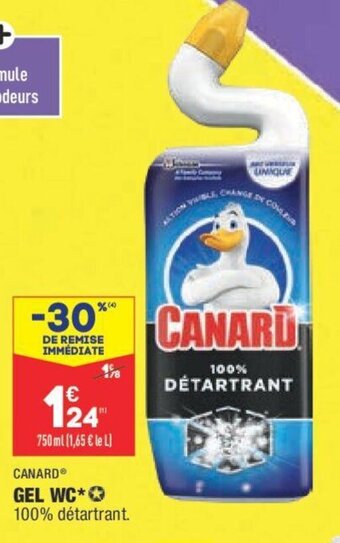 ALDI Canard Gel Wc offre