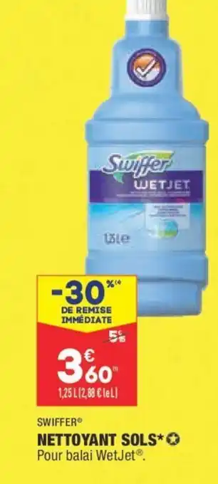 ALDI Swiffer Nettoyant Sols offre