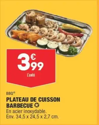 ALDI BBQ Plateau de Cuisson Barbecue offre
