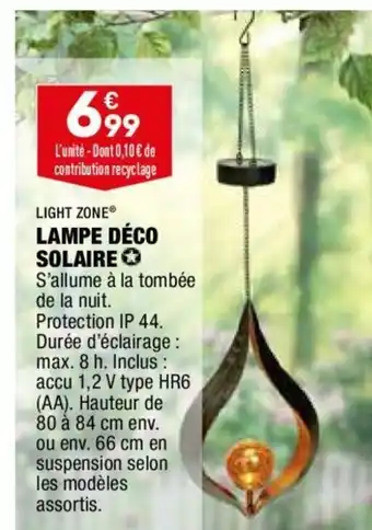ALDI Light Zone Lampe Déco Solaire offre