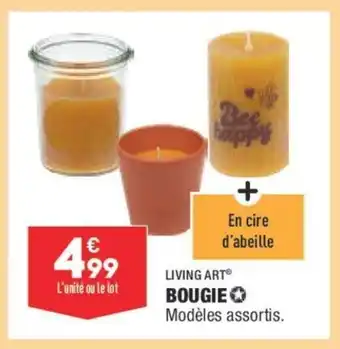 ALDI Living Art Bougie offre