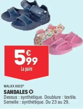 ALDI Walkx Kids Sandales offre