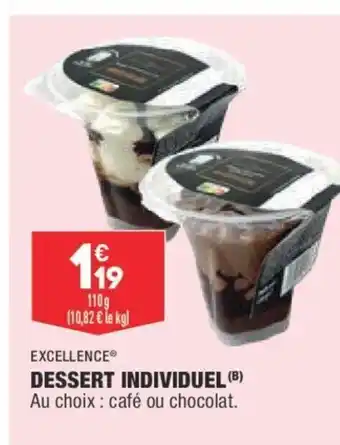 ALDI Excellence Dessrt Individuel offre