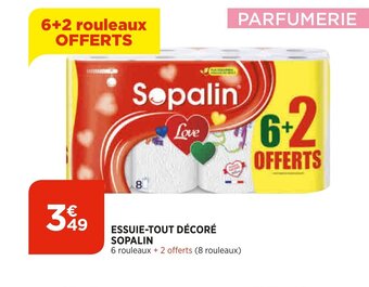 Bi1 Sopalin Essuie-Tout Décoré offre