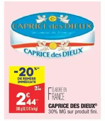 ALDI Caprices des Dieux offre