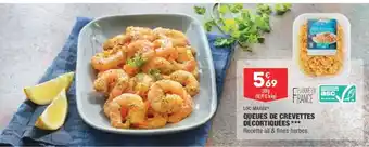 ALDI Loc Marée Queues de Crevettes Décortiquées offre