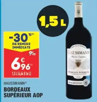 ALDI Bordeaux Supérieur AOP offre