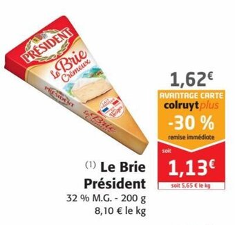 Colruyt Président Le Brie offre